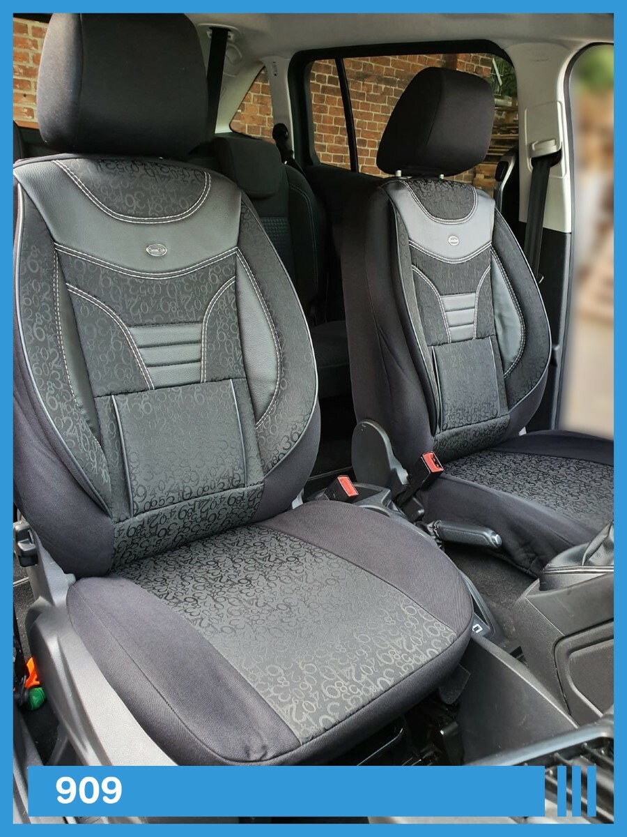 Nenyan Autositzbezüge Komplett Set - Universal Sitzschoner Wasserdicht Für BMW Serien