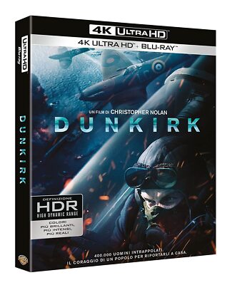 DUNKIRK  4K ULTRA HD+BLU RAY   GUERRA