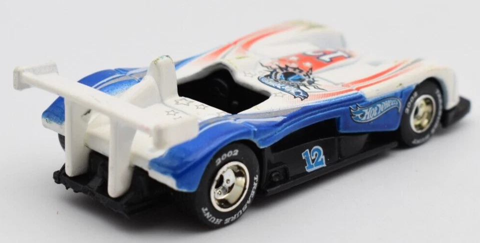 Hot Wheels Treasure Hunt Panoz LMP-1 Roadster S white. 2002. Made in Malyasia - Image 2 of 4