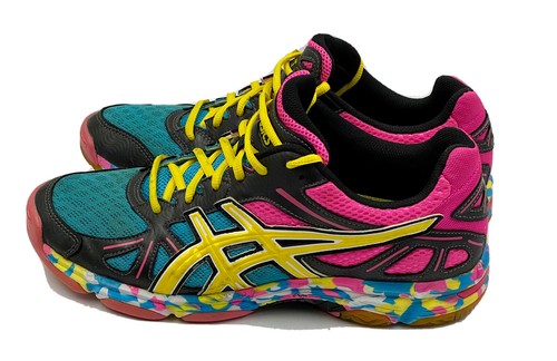 multi colored asics