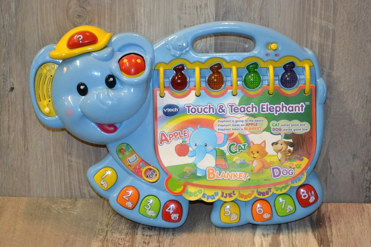 Vtech touch and learn elephant outlet