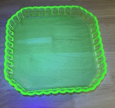 Plat Carré  en Ouraline 21,5cm