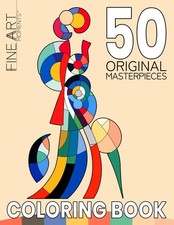 Fine Art Moments Coloring Book 4: Make Your Own Minimalist Masterpiece -...