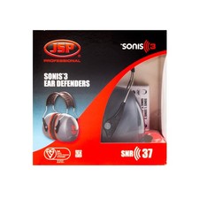AEB040-0A1-A00 JSP SONIS 3 EAR DEFENDERS WITH OVER MOULDED HEADBAND (SNR 37)