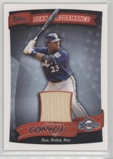 2010 Topps Peak Performance Relics Rickie Weeks #PPR-RW 0af