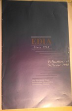 EDIA Electronic Data Industry Association 1990 Publikationen & Software Katalog