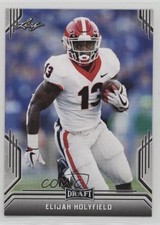 2019 Leaf Draft Elijah Holyfield #29 uu6