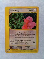 Pokemon TCG Lickitung 90/147 Aquapolis E-Reader Common Illus. Yuka Morii MP on eBay