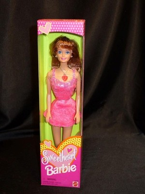 1997 Sweetheart Barbie Doll Long Red  Hair 18700 NRFB
