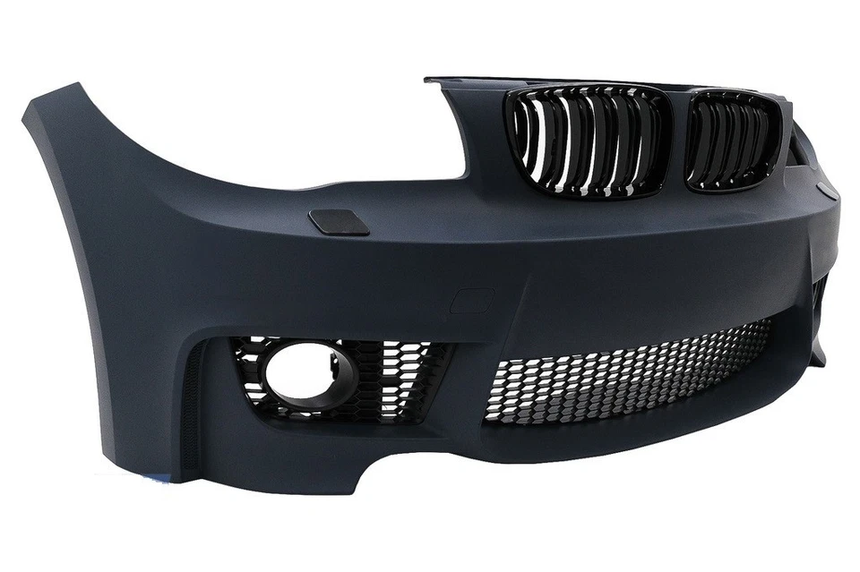 Pare-chocs avant look 1M M1 et calandre pour BMW série 1 E81 E82 E87 E88 - Photo 4/4