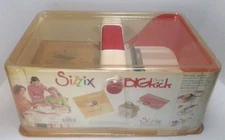 Sizzix Big Kick Die Cutting Embossing Machine Red & White Scrapbooking Brand New