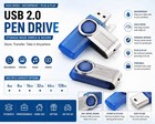 USB Flash Drive 2.0 Pen Drive Waterproof Memory Stick 4GB 8GB 16GB 32GB 64GB 128
