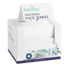 Disposable Towel, Clean Towel, Extra Large 12" x 10", Soft Dry Wipe Wash, Mak...