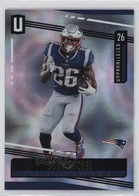 2019 Panini Unparalleled Infinite 144/150 Sony Michel #14 ms9