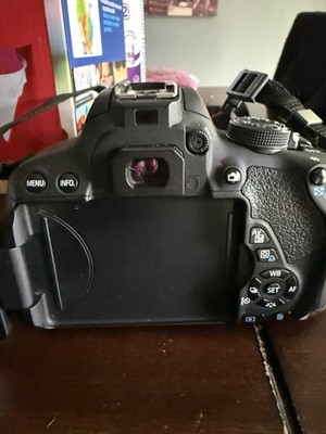 Canon EOS Rebel T5i 18MP DSLR Black w/ EF-S 55-250mm IS Lens, LED