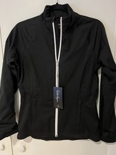New Walter Hagen Black Size XS P11 Performance Rain Jacket Womens Waterproof