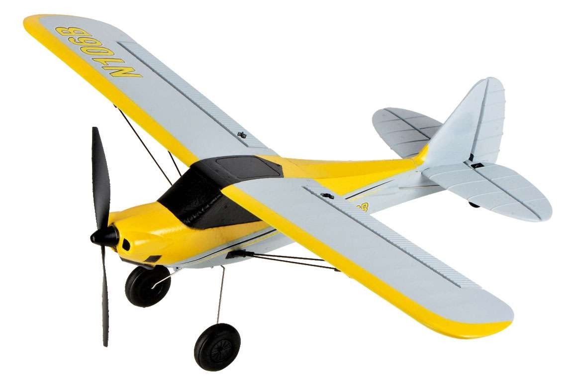 Avion Sport Cub 450 jaune RTF T2M radiocommandé pour débutant