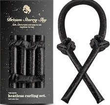 Satin Heatless Curling Set - Hair Rollers for Curls Heatless Hair Curlers & Hot