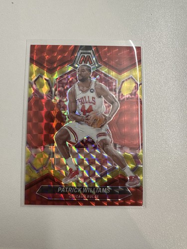 Patrick Williams 2023-24 Panini Mosaic Red Prizm /75 – Chicago Bulls