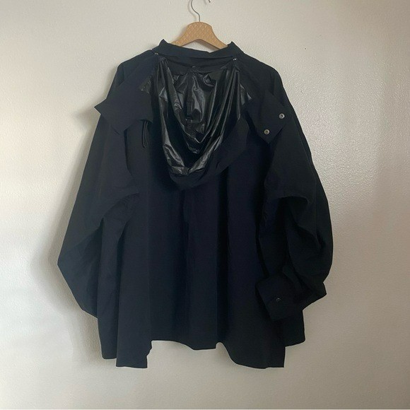 Fabletics Midnight Black Utility Jacket Size XXL - image 9