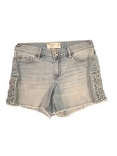 Abercrombie Kids Girls Denim midi Jean Shorts Size 15/16