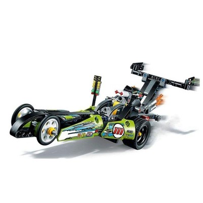 LEGO Technic Dragster 42103 PullBack Racing Toy Building Kit 225 Pieces