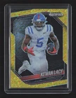 2025 Panini Prizm Black Football Gold Shimmer FOTL Kewan Lacy #153