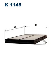 Filtre d'habitacle Mg F