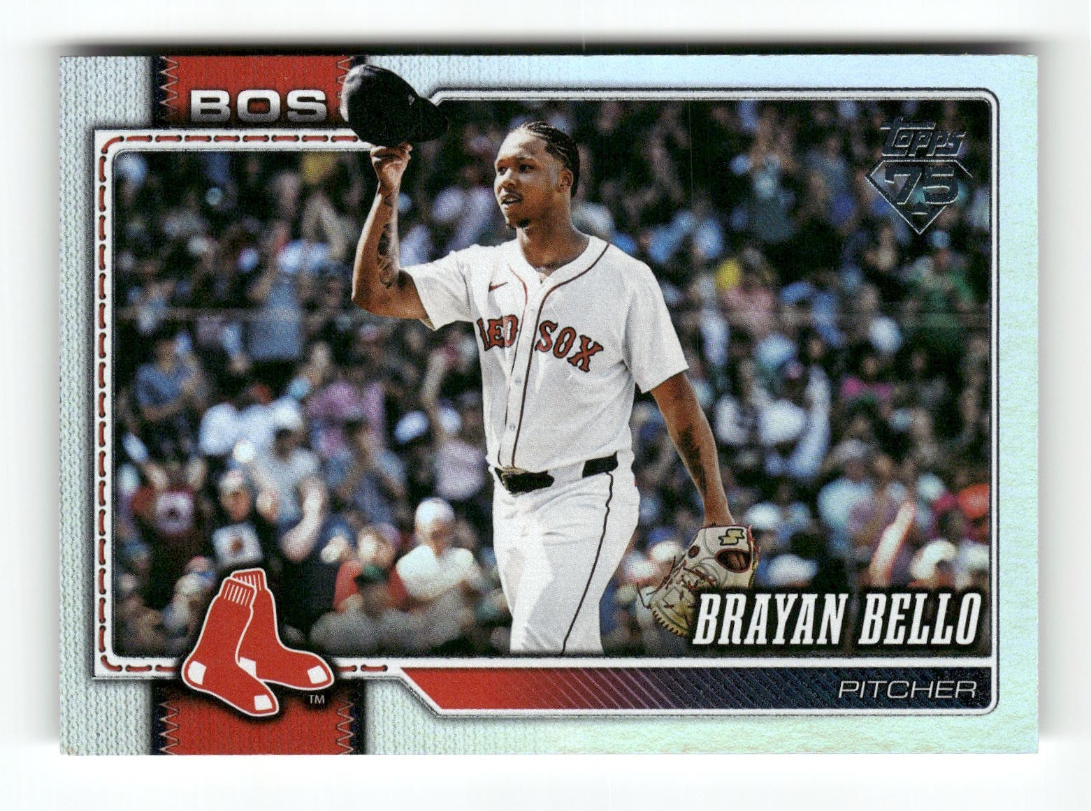 2026 Topps #177 Brayan Bello Rainbow Foil Boston Red Sox