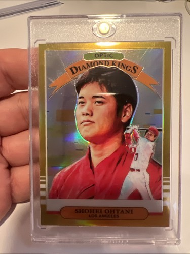 2019 Panini Donruss Optic - Diamond Kings Shohei Ohtani Gold /10 Parallel