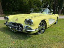 1958 Yellow Chevrolet Corvette   | C1 Corvette Photo 1