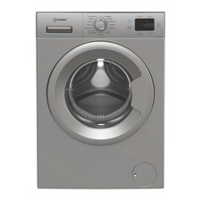 Image of Indesit Push&Go 9kg 1400rpm Washing Machine - Silver IP946SPUSHGOUK