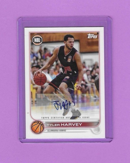 2022-23 Topps NBL National Basketball League - Tyler Harvey #35 Autographs...