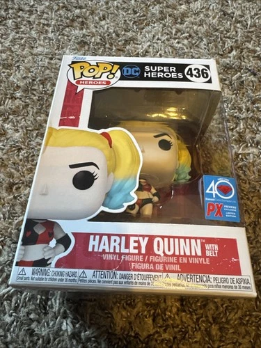 Funko Pop! Vinyl: DC Universe - Harley Quinn with Belt - Diamond Comics...