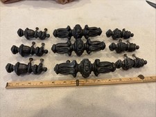 Lot Of 9 Used Vintage Cabinet Drawer Pulls 1960 s Or 70 s Era Mid Century Modern