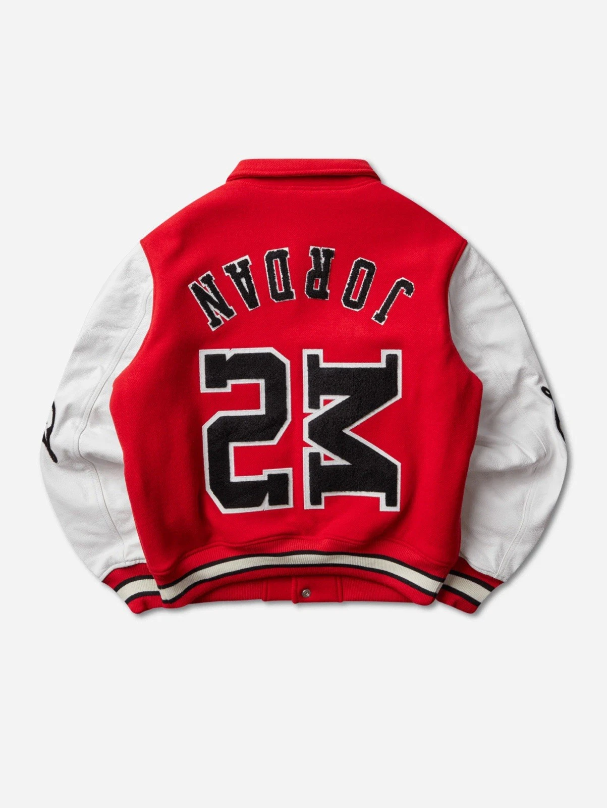 Limited Edition High Demand - Jordan X Saint Mx6 Collab Varsity Bomber Jacket image 1