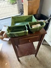 Upco And McCoy Green Planters