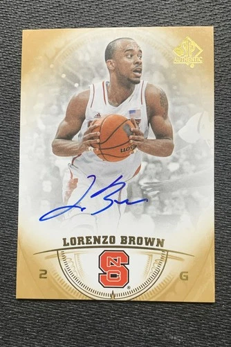 2013-14 SP Authentic - Lorenzo Brown #43 Autographs (AU, RC)