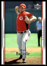 Matt Belisle 2007 Upper Deck #631 Reds MLB READ FREE SHIPPING AutographDen