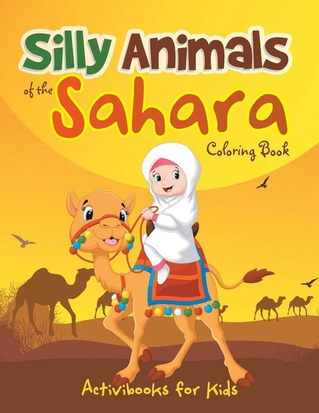 Activibooks for Kids | Silly Animals Of The Sahara Coloring Book | Taschenbuch-image