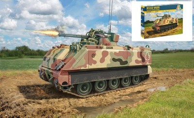Italeri M163 VADS VULCAN AIR DEFENCE SYSTEM KIT 1:35