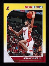 2019-20 Panini NBA Hoops Yellow Derrick Jones Jr #101 qg9