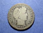 1902 Barber Dime  Good++