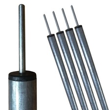 Heavy Duty Weekender Pole Tent Set 20x40 Galvanized Steel Side and Center Poles