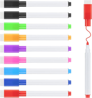 Magnetische Whiteboard-Marker, 10 Stück, Whiteboard-Marker Mit Magnetischer Lösc