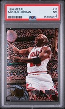 1995 FLEER METAL #13 MICHAEL JORDAN PSA 7
