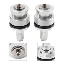 41mm Motorcycle Preload Adjusters Fork Cap Bolts for Yamaha R3 2015 2016 Silver