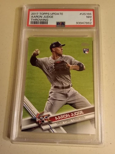 2017 Topps Update Aaron Judge #US166 Graded PSA 7 Rookie Baseball Card