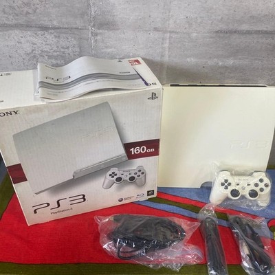 Playstation PS3 Console CECH-3000A 160GB Classic White with Box