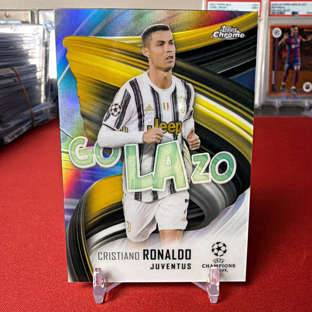 Topps Chrome UCL Golazo Cristiano Ronaldo #GOL-CR - 2020-21 Juventus